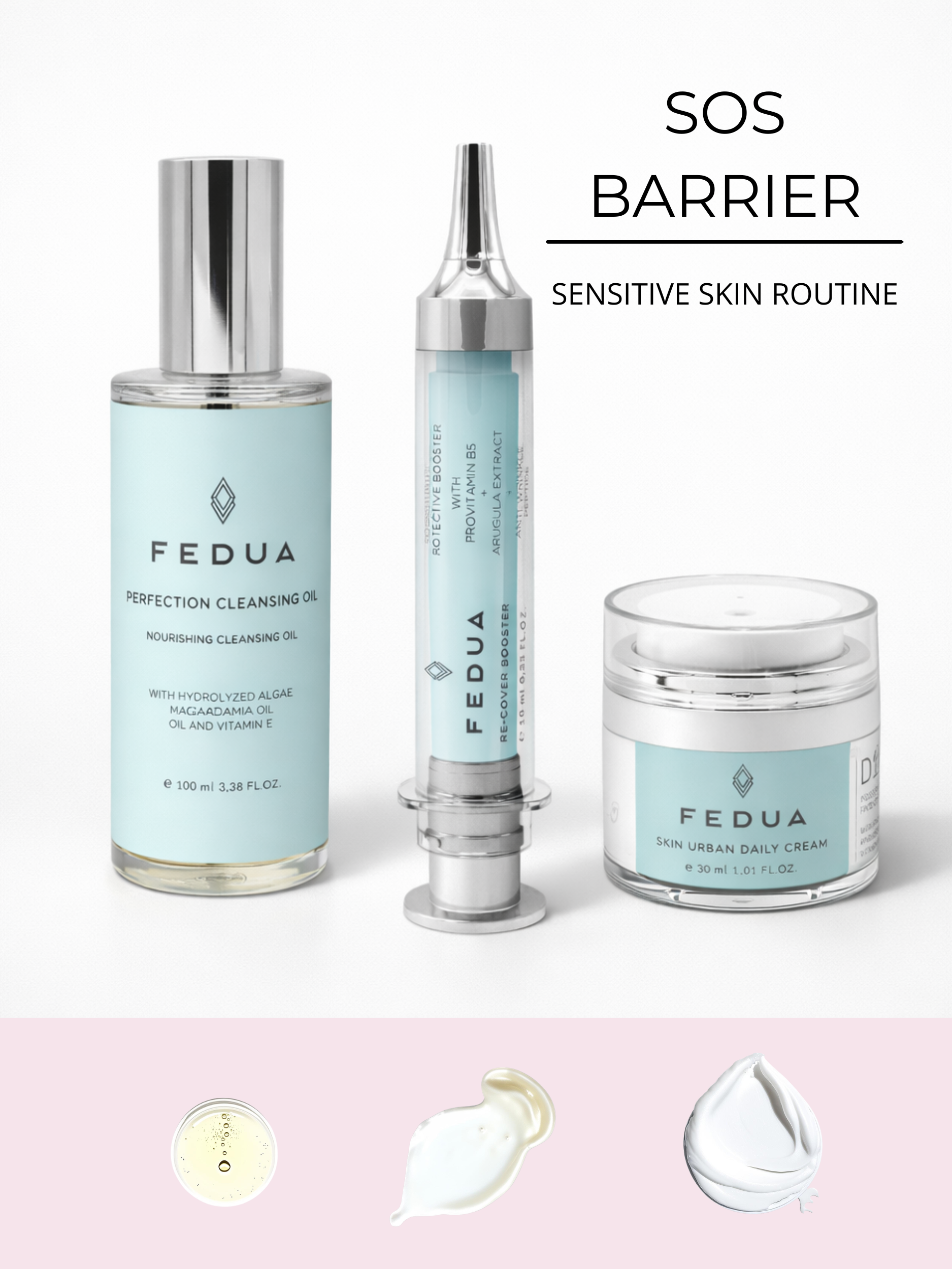 SOS Barrera | rutina para pieles sensibles
